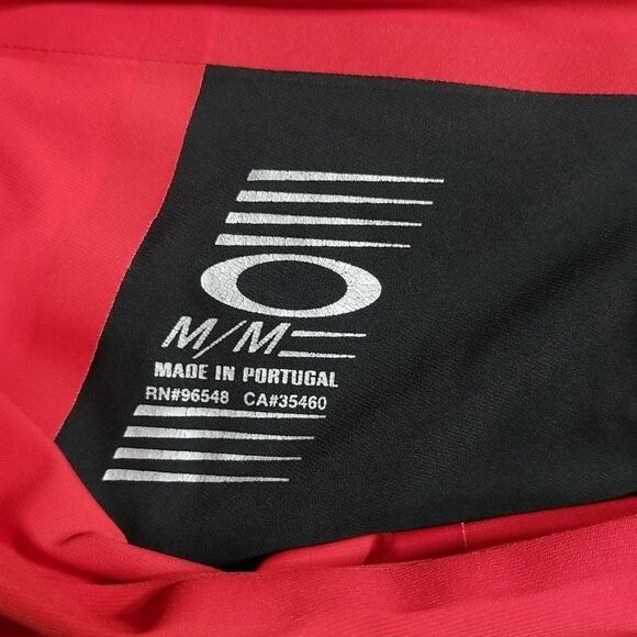 Oakley Blade Shorts Womens Size Medium Black Red Compression Liner Waist Tie - Picture 6 of 7